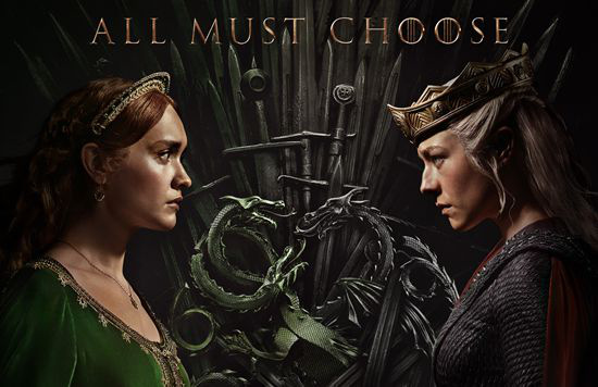 闺蜜变敌蜜！《龙之家族》第二季曝光对立版海报