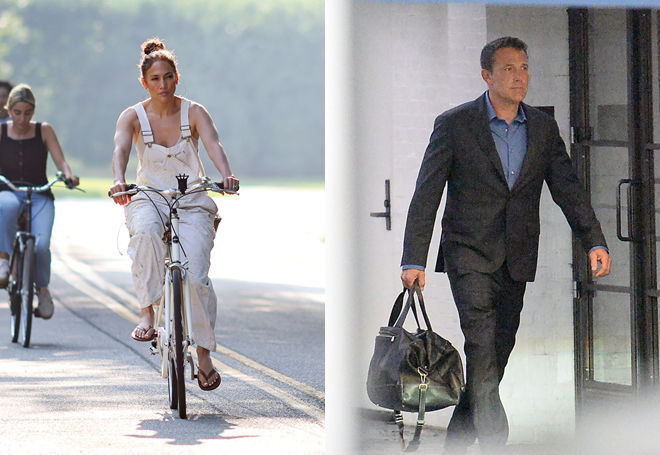 结婚纪念日单过！J.Lo独自骑行 大本要开单身派对