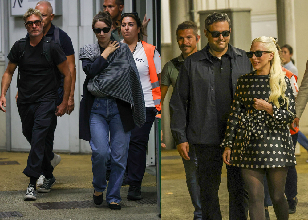 金狮奖种子选手主创就位！华金、GaGa抵达威尼斯