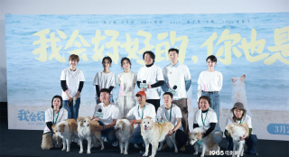 张子枫赞《我会好好的》狗狗演技 手绘礼物送观众