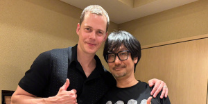 比爾·斯卡斯加德到訪小島秀夫工作室 采集了嗎？