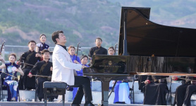 纪念抗战胜利暨台湾光复80周年两岸音乐会 海峡两岸艺术家携手奏响黄河乐章