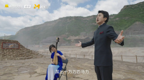 伴随台湾音乐家刘芛华琵琶演奏 赵岭豪迈朗诵《黄河之水天上来》