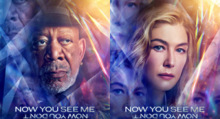 《惊天魔盗团3》角色海报 裴淳华摩根弗里曼亮相