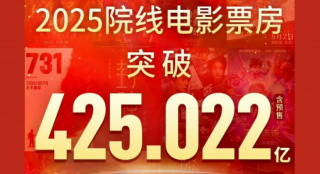 2025年度总票房超去年 年度票房榜前十均为国产片